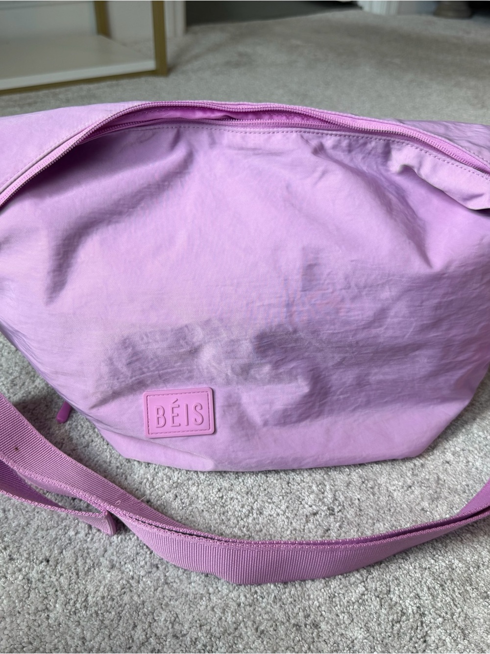 BEIS pink Crescent Bag - Lightweight Everyday Shoulder Bag